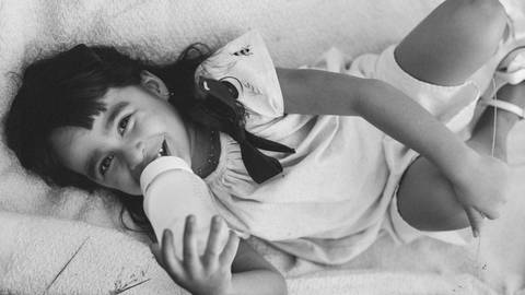 Ensaio em família no campo'