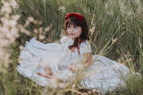 Ensaio em família no campo'