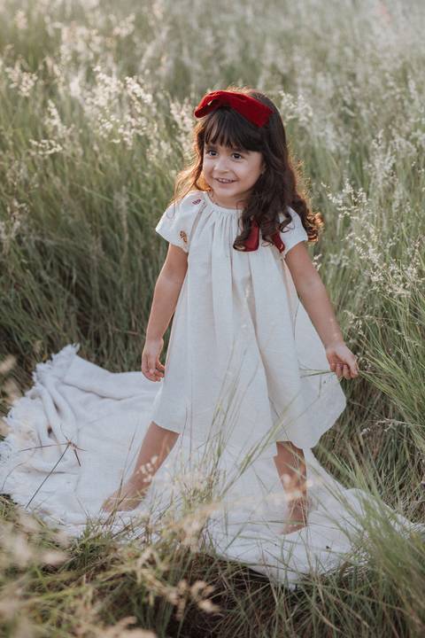 Ensaio em família no campo'