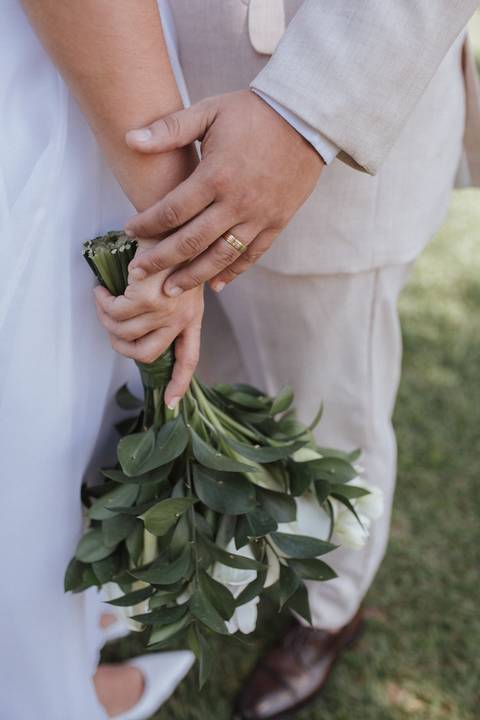 foto detalhista dos noivos '