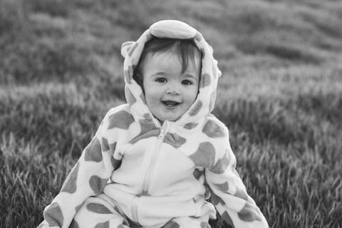 Ensaio em família no campo'