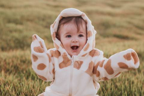 Ensaio em família no campo'