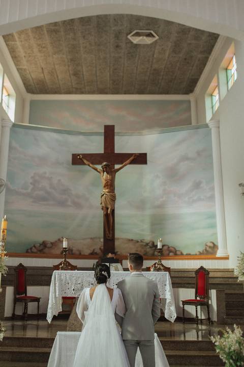 casamento minimalista na igreja'