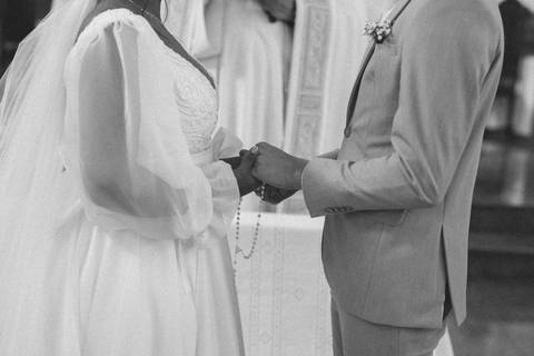 casamento minimalista na igreja'