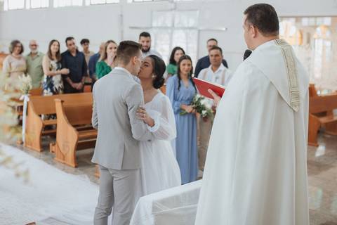 casamento minimalista na igreja'