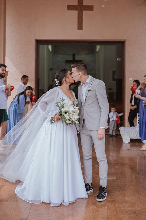 casamento minimalista na igreja'