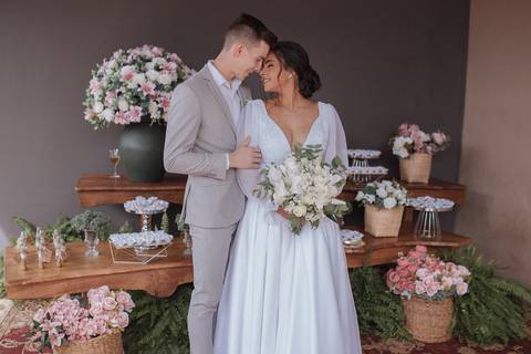 casamento minimalista na igreja'