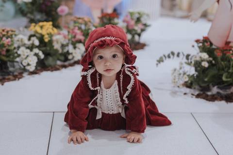 Aniversário infantil com tema da chapeuzinho vermelho'