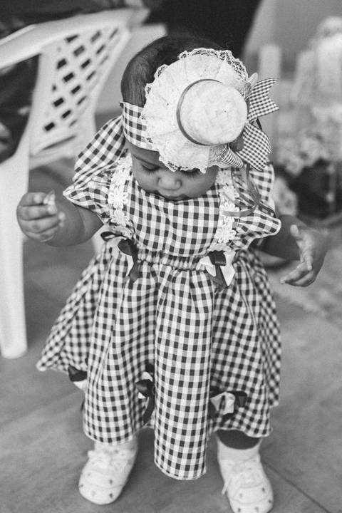 Aniversário infantil com tema de festa junina'