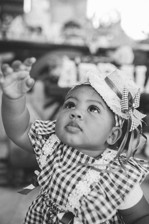 Aniversário infantil com tema de festa junina'