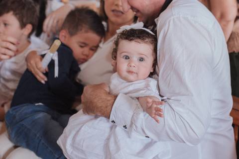 Cerimônia de batizado'