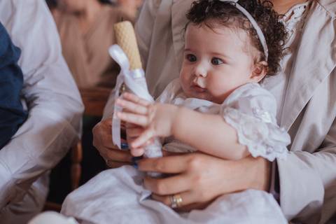 Cerimônia de batizado'