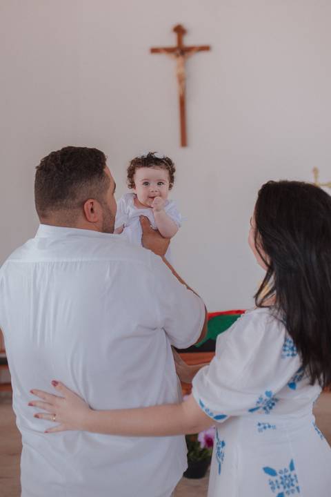 Cerimônia de batizado'