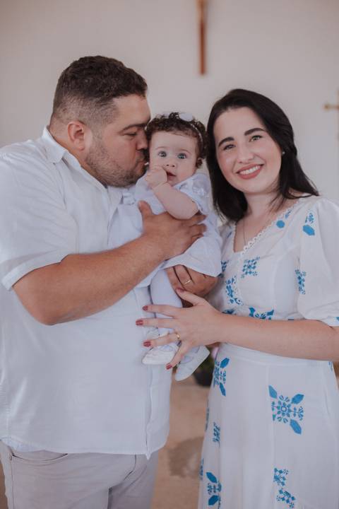 Cerimônia de batizado'