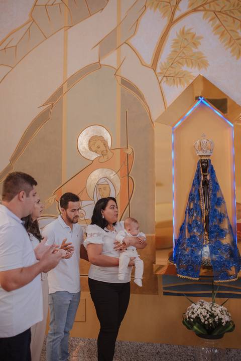 Cerimônia de batizado'