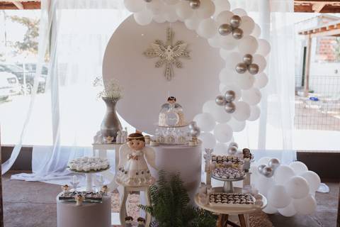decoração de batizado'
