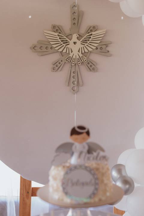 decoração de batizado'