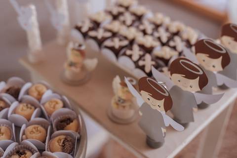 decoração de batizado'