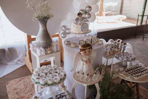 decoração de batizado'