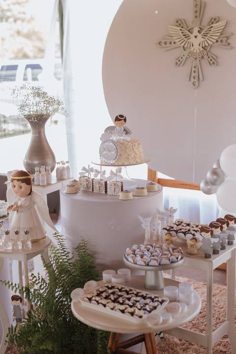 decoração de batizado'