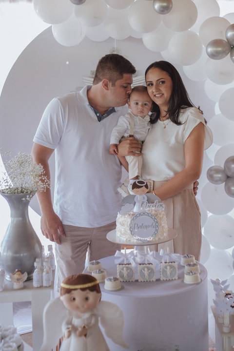 decoração de batizado'