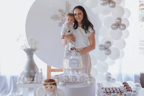 decoração de batizado'