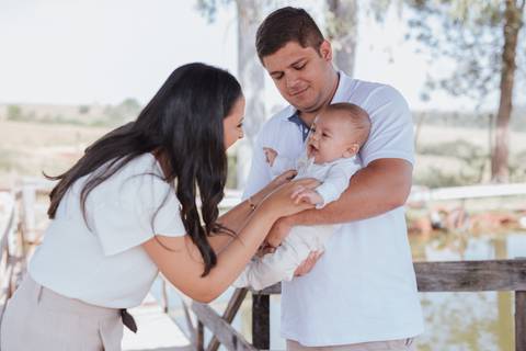 decoração de batizado'