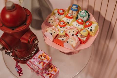 Aniversário infantil com tema da patrulha canina'