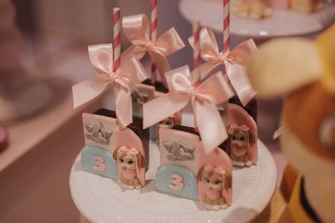 Aniversário infantil com tema da patrulha canina'