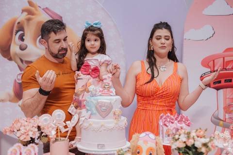 Aniversário infantil com tema da patrulha canina'