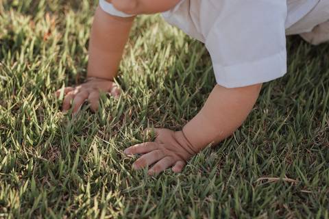 Ensaio em família no campo'