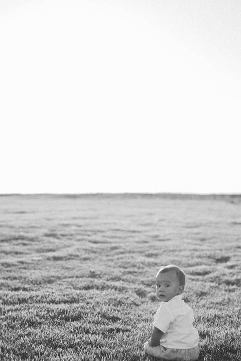 Ensaio em família no campo'