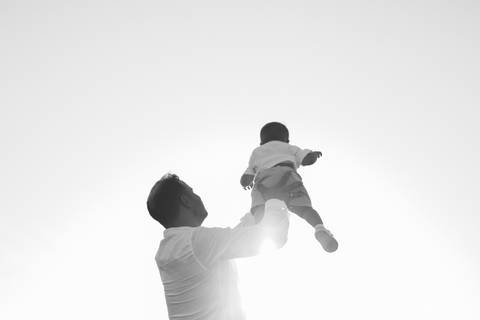 Ensaio em família no campo'