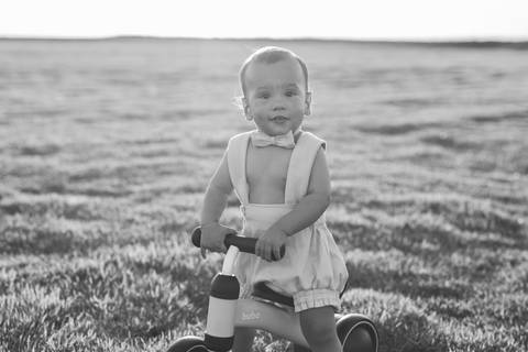 Ensaio em família no campo'