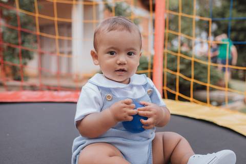 Aniversário infantil com tema do ursinho aviador'