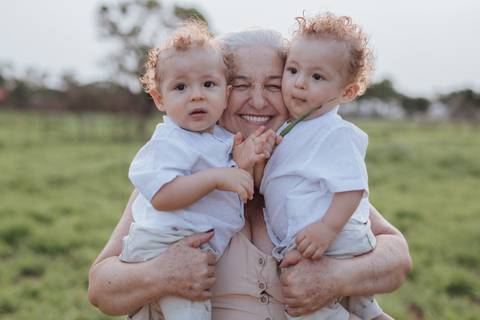 ensaio em família no campo'