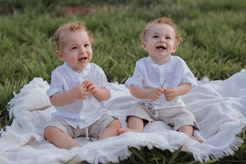 ensaio em família no campo'