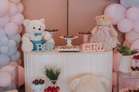 Inspiração de Chá revelação de dia '