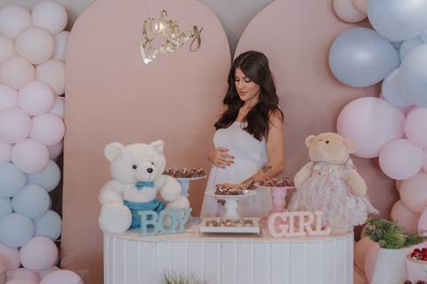 Inspiração de Chá revelação de dia '