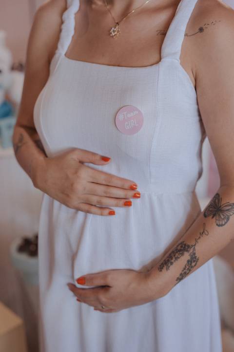 Inspiração de Chá revelação de dia '