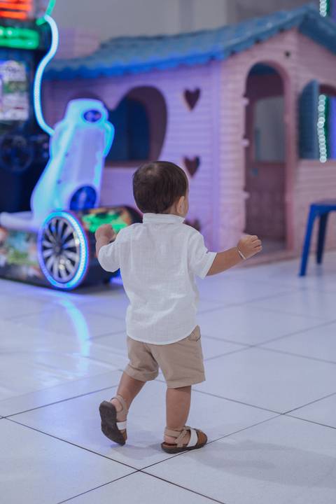 Aniversário infantil com tema de Safari'