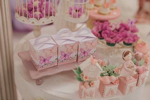 Aniversário infantil com tema Jardim encantado'