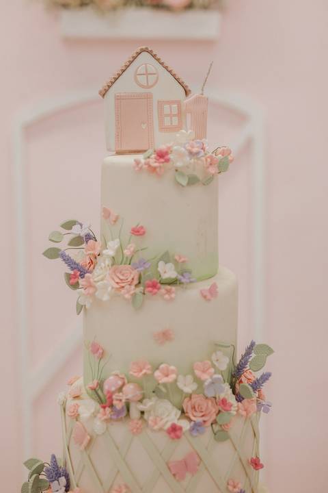 Aniversário infantil com tema Jardim encantado'