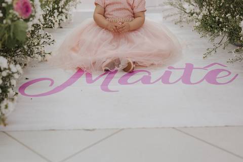 Aniversário infantil com tema Jardim encantado'