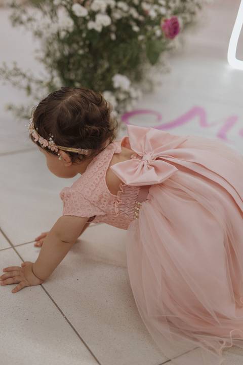 Aniversário infantil com tema Jardim encantado'