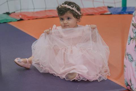 Aniversário infantil com tema Jardim encantado'