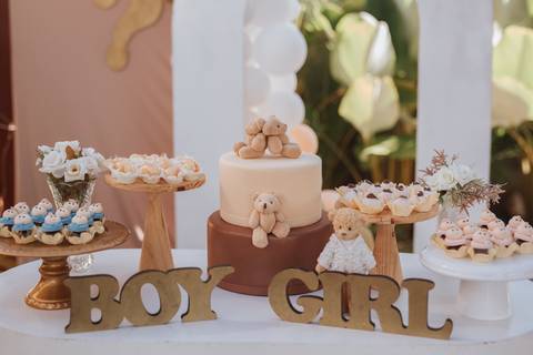 Inspiração de Chá revelação de dia '