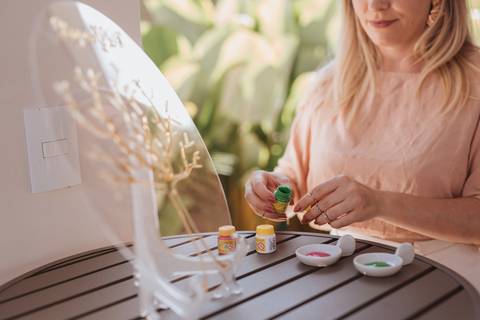 Inspiração de Chá revelação de dia '