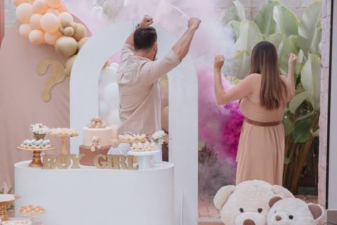 Inspiração de Chá revelação de dia '