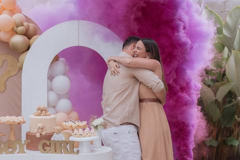 Inspiração de Chá revelação de dia '